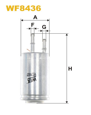 degvielas filtrs WF8436