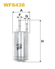 degvielas filtrs WF8436