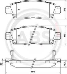 Bremžu kluči 38883