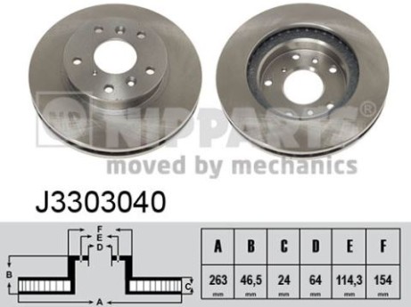 BR.DISKS  J3303040   15-5252X 370.3062.00