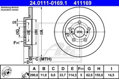 disks 24.0111-0169.1