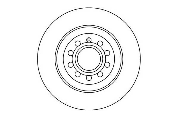 Bremžu disks LVBD1166Z