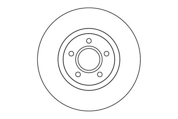 Bremžu disks LVBD1017Z