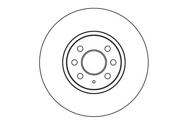 Bremžu disks LVBD1073Z