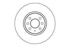Bremžu disks LVBD1073Z