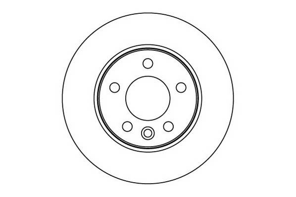 Bremžu disks LVBD1079Z