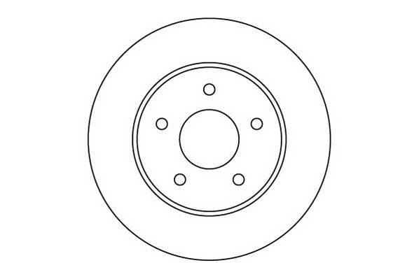 'AKCIJA' Bremžu disks LVBD1094Z   noņemts