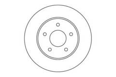 'AKCIJA' Bremžu disks LVBD1094Z   noņemts