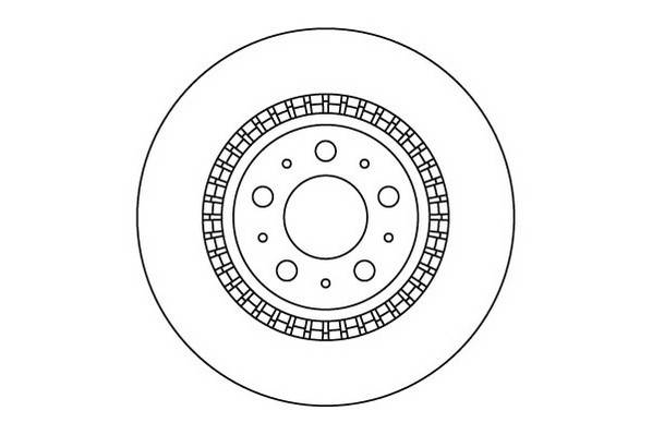 Bremžu disks LVBD1171Z