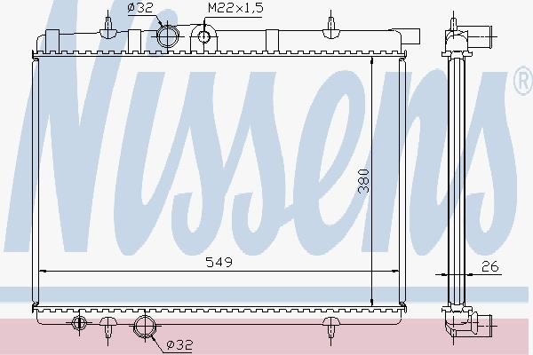 RADIATORS  63502 NS63706A