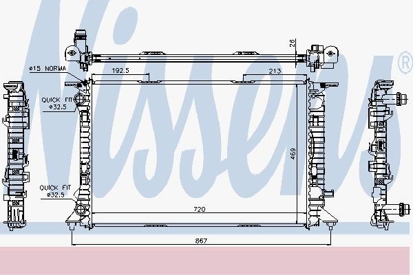 Radiators, Motora dzesēšanas sistēma