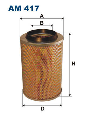 FILTRS GAISA AM417 C15127 LX46