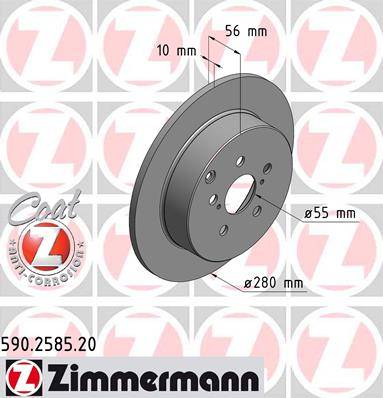 Br.disks 590.2585.20 DP-214