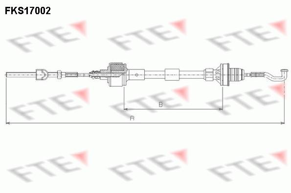 Sajūga trose FKS17002