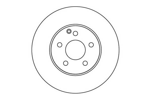 Bremžu disks LVBD1032Z