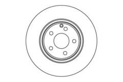 Bremžu disks LVBD1034Z