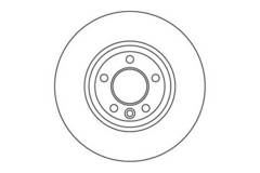 Bremžu disks LVBD1147Z