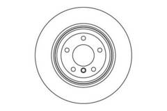 Bremžu disks LVBD1177Z