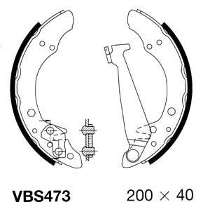 Bremžu loki VBS473