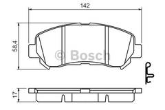 Bremžu uzliku kompl., Disku bremzes