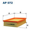 gaisa filtrs AP072/4