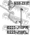 Stabilizatora atsaite 0223-J10FR 