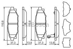 Bremžu kluči 0986494444