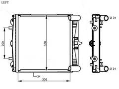 Radiators, Motora dzesēšanas sistēma