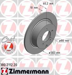 Bremžu disks 380.2112.20