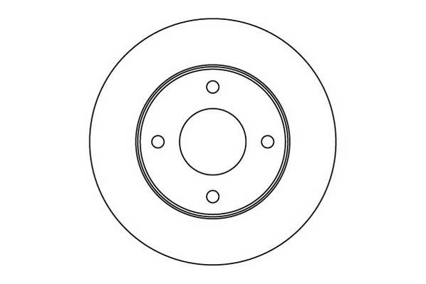 Bremžu disks LVBD1134Z