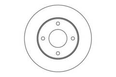 Bremžu disks LVBD1134Z