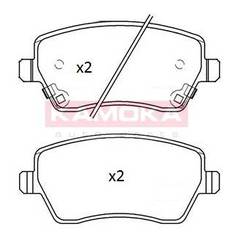 Bremžu uzliku kompl., Disku bremzes
