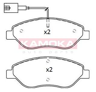 Bremžu uzliku kompl., Disku bremzes