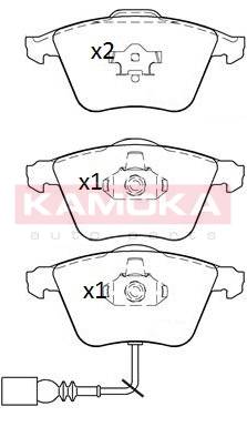 Bremžu uzliku kompl., Disku bremzes