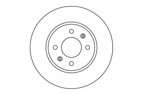 `AKCIJA` Bremžu disks LVBD1136Z  noņemts