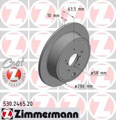 Bremžu disks 530.2465.20