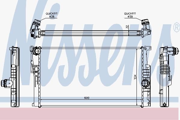 Radiators, Motora dzesēšanas sistēma