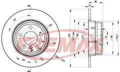 Bremžu disks BD-6491