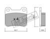 Bremžu uzliku kompl., Disku bremzes