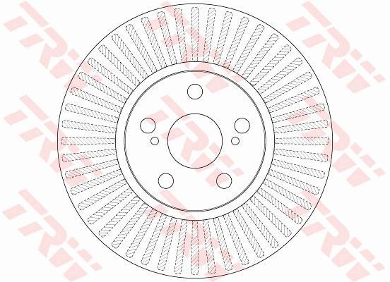 bremžu disks DF6234