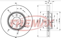 Bremžu disks BD-4685
