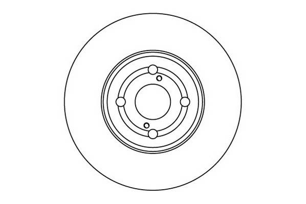 `AKCIJA` Bremžu disks LVBD1065Z  noņemts