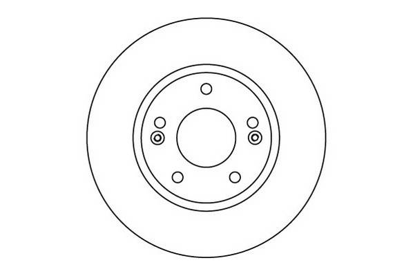 Bremžu disks LVBD1091Z