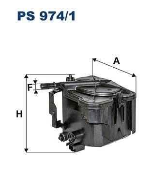 degvielas filtrs PS974/1,WF8360,KL431