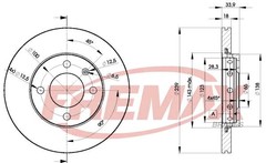 Bremžu disks BD-5303