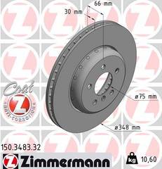 Bremžu disks 150.3483.32