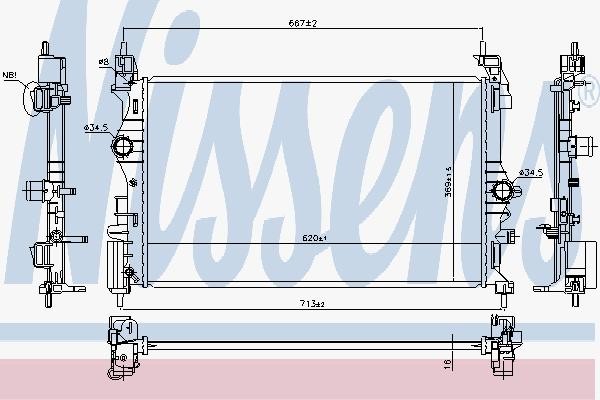 Radiators, Motora dzesēšanas sistēma