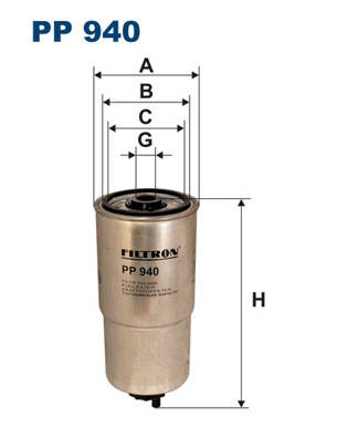 degvielas filtrs PP940