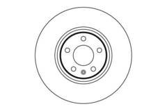 Bremžu disks LVBD1168Z