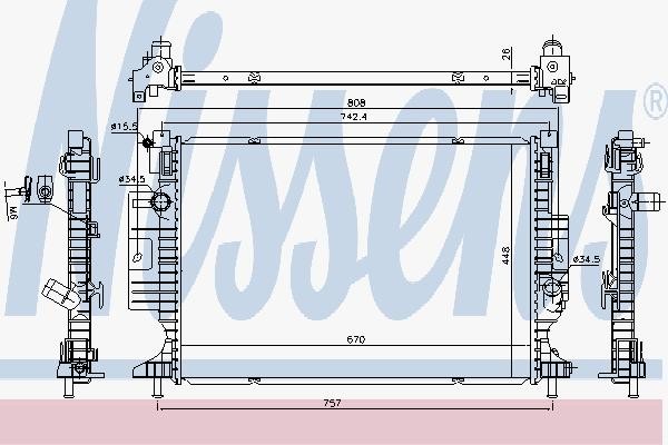 Radiators, Motora dzesēšanas sistēma